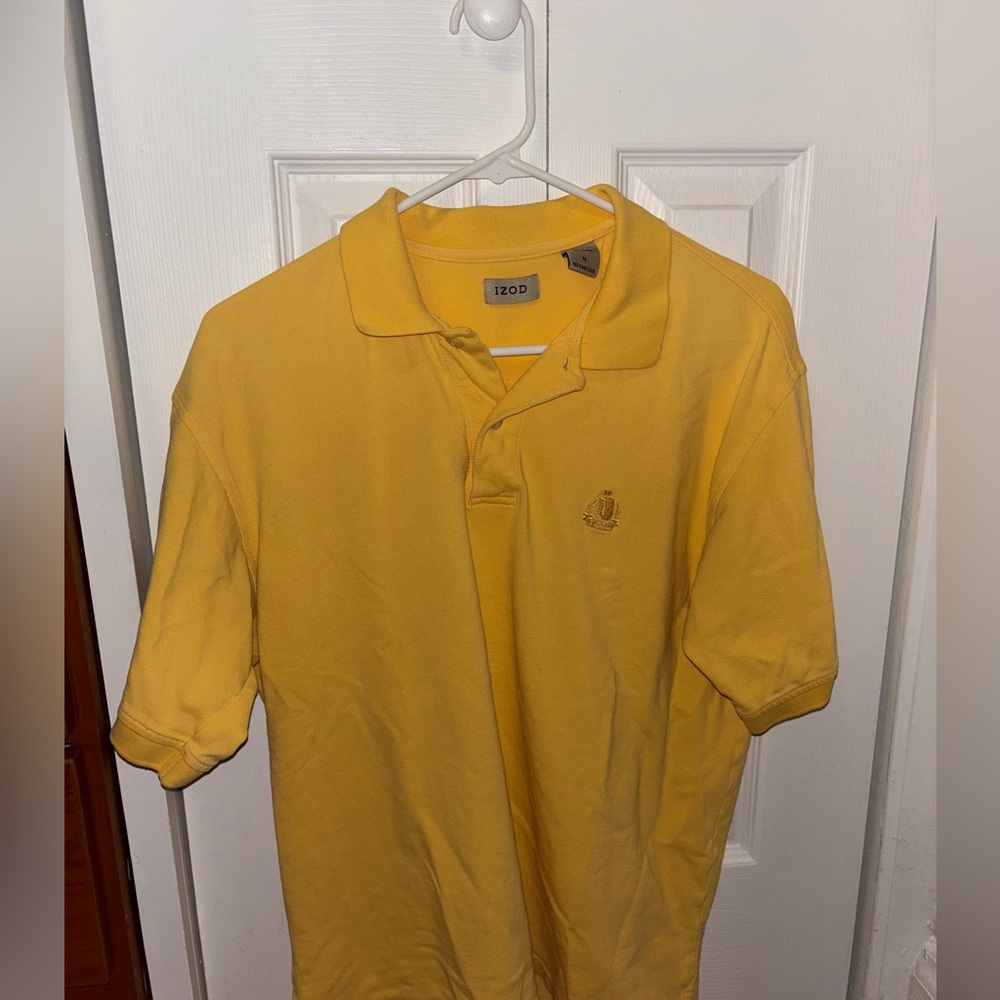 Yellow IZOD Men’s Polo